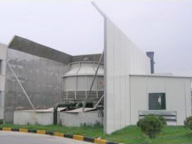 冷却塔噪声处理设施