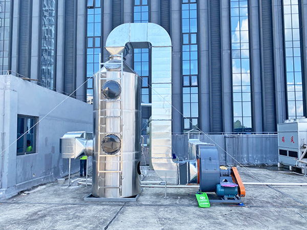 碱喷淋+水喷淋（1套...