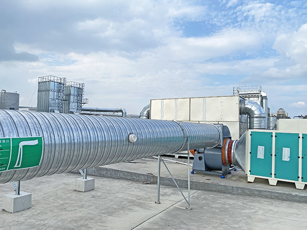 脉冲布袋除尘+生物滴...