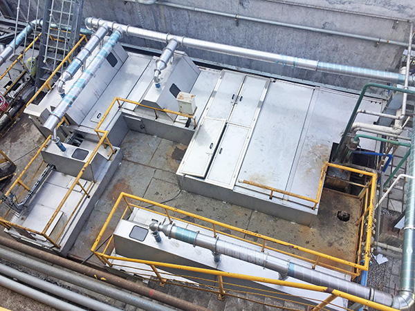 生物滴滤+水喷淋（1...