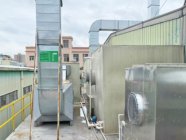 生物滴滤+干式过滤+...