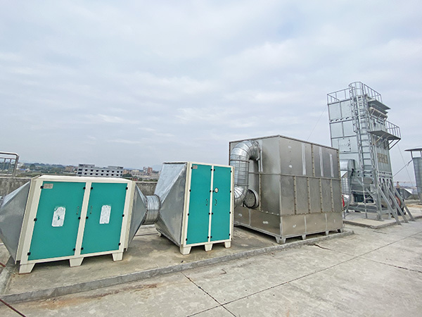 生物滴滤+干式过滤+...